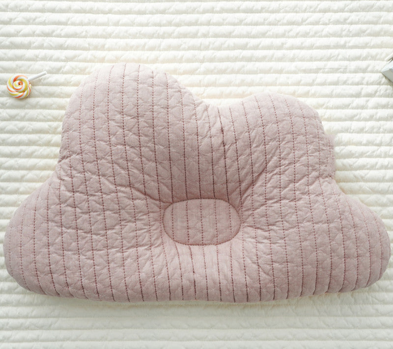 Infant Cotton Breathable Shaping Pillow Anti-deviation Head Baby Correction Shaping Pillow