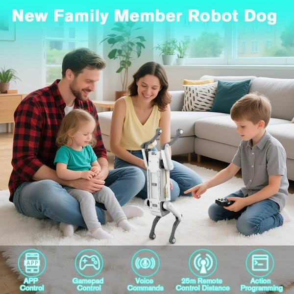 Electric Mechanical Dog Robot Dog Toy Interactive Remote Control Puppy Toy Smart